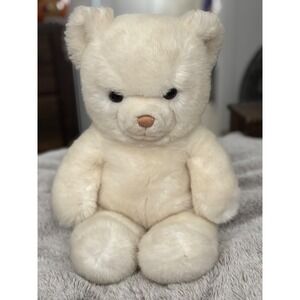 Gund Karitas Tender Teddy white bear plush,  from the 1980s